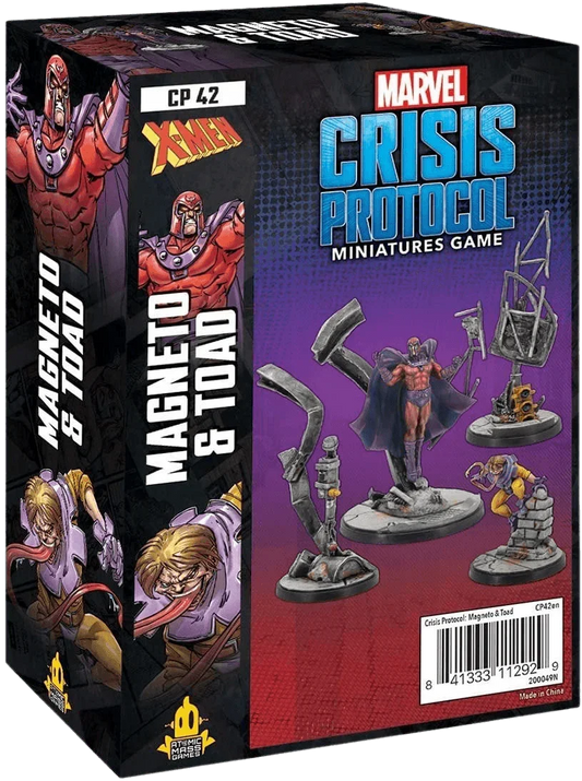 Marvel: Crisis Protocol – Magneto and Toad - Character Pack