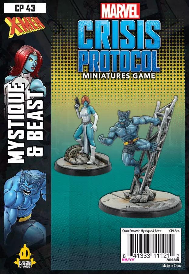 Marvel: Crisis Protocol –  Mystique and Beast - Character Pack