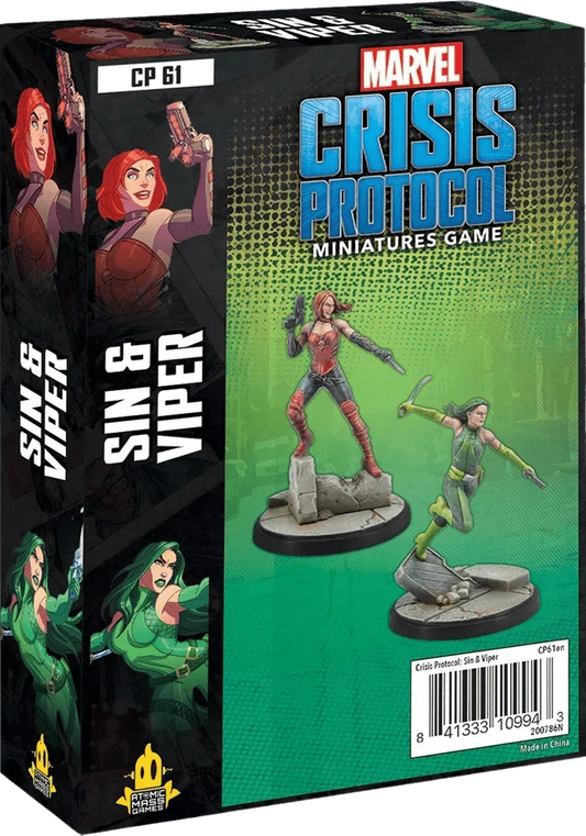 Marvel: Crisis Protocol - Sin and Viper - Character Pack