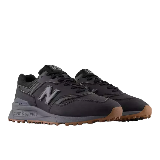 New Balance 997 Men's Spikeless Golf Shoes - Black