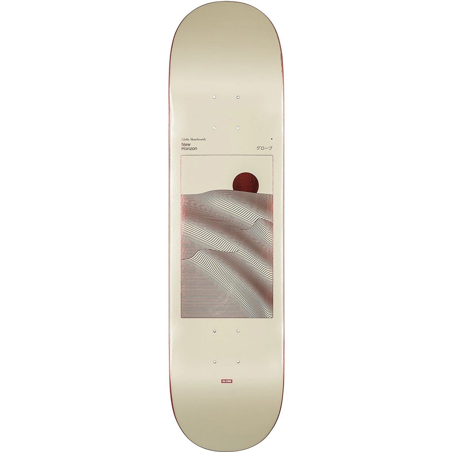 Globe G2 Parallel Deck 8" Off-White Foil/Horizon