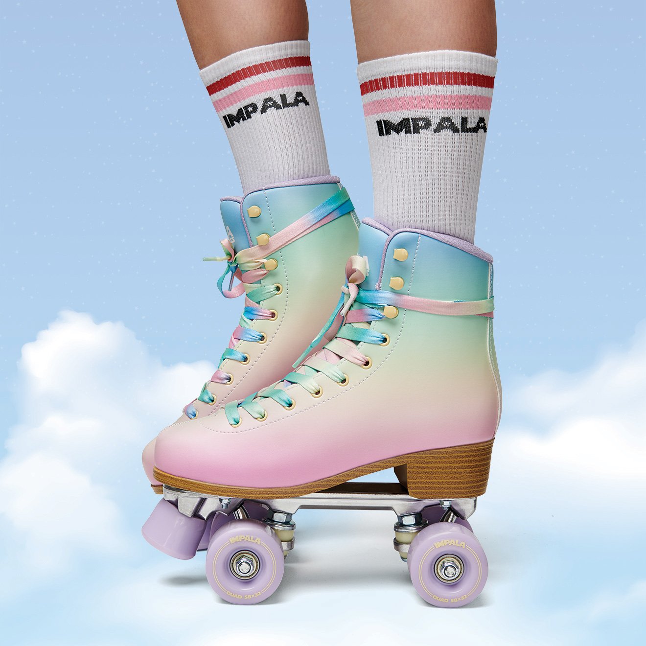 Impala Sidewalk Roller Skate Pastel Fade