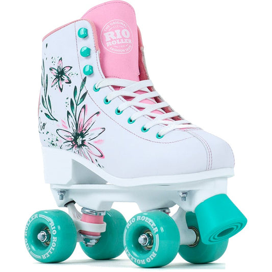 Rio Roller Artist Floral Roller Skates