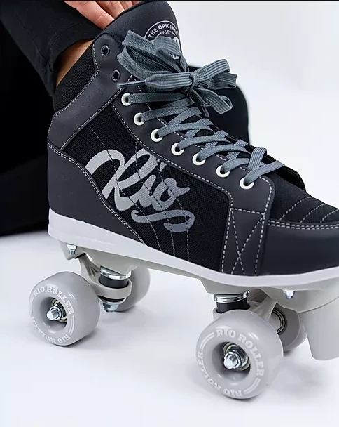 Rio Roller Lumina Roller Skates Black Grey