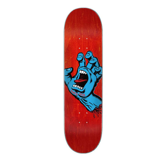 Santa Cruz Skateboard Deck Screaming Hand 8" Red
